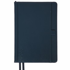 Щоден. А5 "Leo Planner" дат2026 184арк. Legacy тв. обкл., синій №252648