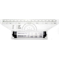 Рейсшина 15см роликова №BM.5833/Buromax/(20)