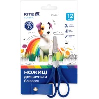 Ножиці дит. "Kite" №K-149-2 Classic 12см для шульги, темно-сині(12)(240)
