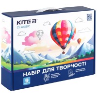 Набір для творчості "Kite" Classic 9 предметів №K-S02(7)