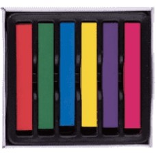 Набір косметики: крейда для волосся,6кольорів 6PCS №818994(12)