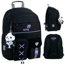 Рюкзак "Kite" Education Panda Love 2від.,5карм. №K26-584M-2(10)
