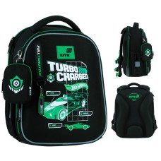 Рюкзак каркасний "Kite" Education 555 Hot Wheels 2від.,3карм. №HW26-555S(4)