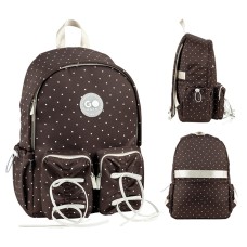 Рюкзак "GoPack" Education Teens 1від.,5карм. 130L коричневий №GO26-130L-2(10)