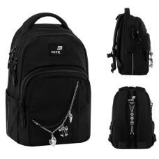 Рюкзак "Kite" Education teens Black&Charm 2від.,5карм. №K26-2578M-1(10)