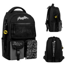 Рюкзак "Kite" Education teens 2587M DC Batman 2від.,6карм. №DC26-2587M(10)