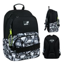 Рюкзак "Kite" Education Anime Boy 2від.,3карм. №K26-585M-5(6)