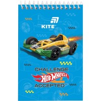 Блокнот пруж. А6 48арк. б/лін. Hot Wheels №HW26-196/Kite/(20)
