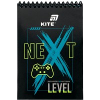Блокнот пруж. А6 48арк. б/лін. Next Level №K26-196-2/Kite/(20)