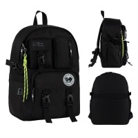 Рюкзак "GoPack" Education Teens 1від.,5карм. чорний №GO26-2500L-3(10)