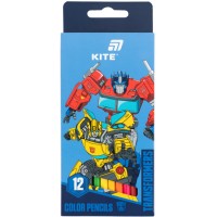 Олівці кольор. 12 кольор. "Kite" №TF26-051 Transformers(12)(240)