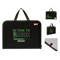 Папка-портфель "Yes" №492357 А4 "Minecraft.Mining" на блиск.,з ручками(12)(48)