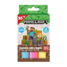 Крейда кольор. "Yes" №400552 3шт Jumbo Minecraft(12)(120)