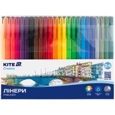 Набір лінерів "Kite Creative" №K-1165 24шт 0,4мм(12)(48)