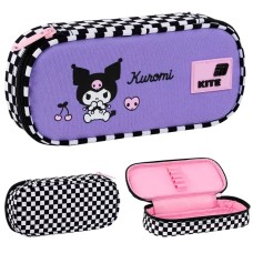 Пенал "Kite" Kuromi 1від.,м'який №HK26-662-4