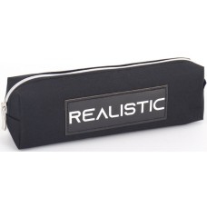 Пенал 1від., б/н,на блиск. "Realistic" чорний 2 №KJ4053/Мандарин/(48)