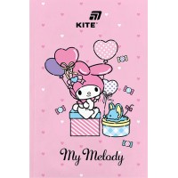Блокнот А5 64арк. б/лін. м'яка обкл. Hello Kitty термобіндер №HK26-193/Kite/(10)