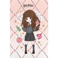 Блокнот А5 64арк. б/лін. м'яка обкл. Harry Potter термобіндер №HP26-193/Kite/(10)