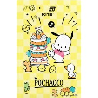 Блокнот А5 64арк. б/лін. м'яка обкл. Pochacco термобіндер №PC26-193/Kite/(10)