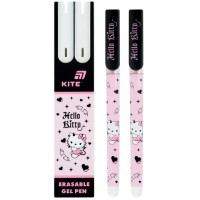 Набір ручок гел. "Kite" №HK26-069 Hello Kitty 2шт "пиши-стирай" 0,5мм синя, у пеналі(4)