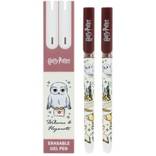 Набір ручок гел. "Kite" №HP26-069 Harry Potter 2шт "пиши-стирай" 0,5мм синя, у пеналі(4)