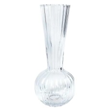 Ваза скло "Viva Elegance" h-32см прозора №A060342