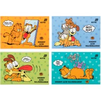 Зошит для малюв. на скобі 12/100 А4 "GF" лак+УФ №GF26-241/Kite/(20)(200)