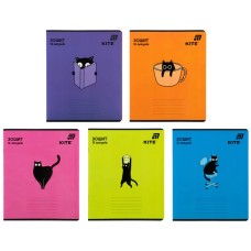 Зошит 12арк. лін. "Kite" софт тач + УФ лак об'ємний OC №K26-234(20)(560)