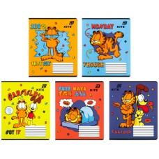 Зошит 12арк. лін. "Kite" софт тач + УФ лак Garfield Retro/Classic №GF26-234(20)(560)