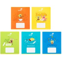 Зошит 18арк. кліт. "Kite" софт тач + УФ лак об'ємний SB №SB26-236(20)(400)