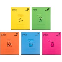 Зошит 18арк. лін. "Kite" софт тач + УФ лак об'ємний №K26-237-1(20)(400)