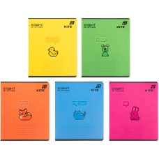 Зошит 18арк. лін. "Kite" софт тач + УФ лак об'ємний №K26-237-1(20)(400)