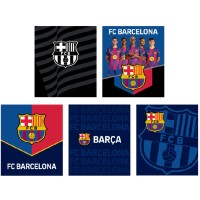 Зошит 24арк. кліт. "Kite" фольга + УФ лак FC Barcelona №FC26-238(20)(320)