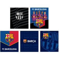 Зошит 24арк. кліт. "Kite" фольга + УФ лак FC Barcelona №FC26-238(20)(320)