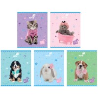 Зошит 24арк. кліт. "Kite" фольга + УФ лак Studio Pets №SP26-238(20)(320)