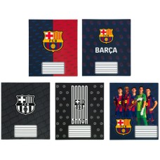Зошит 18арк. лін. "Kite" софт тач + УФ лак FC Barcelona №BC26-237(20)(400)