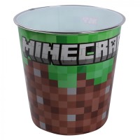 Кошик для сміття "Yes" Minecraft пласт. 21х22см №708500(12)(24)