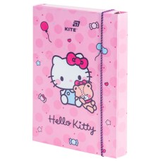 Папка для зош. В5 "Kite" №HK26-210-1 Hello Kitty на рез. картон(10)(40)
