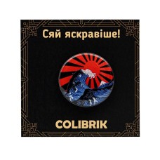 Значок пін "Хвиля" №480239