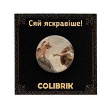 Значок пін "Атакуючий кіт" №480253
