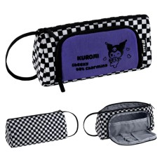 Пенал "Kite" Kuromi 1від.,м'який №HK26-2700