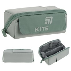 Пенал "Kite" 1від.,м'який оливковий №K26-2702-3