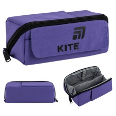 Пенал "Kite" 1від.,м'який фіолетовий №K26-2702-4