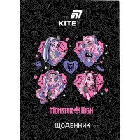 Щоденник шк. А5 "Kite" №MH26-262 Monster High тв.обкл.(20)