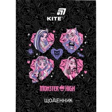 Щоденник шк. А5 "Kite" №MH26-262 Monster High тв.обкл.(20)