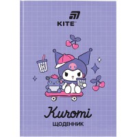Щоденник шк. А5 "Kite" №HK26-262-3 Kuromi тв.обкл.(20)