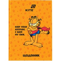 Щоденник шк. А5 "Kite" №GF26-262 Garfield тв.обкл.(20)
