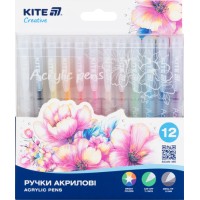 Набір ручок акрил. "Kite" №K-1295 Creative 12шт