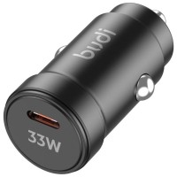 Зарядний пристрій авто Budi №CC602TB швидка зарядка USB 33W/Breidon/