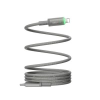 Кабель USB > lihgtning Wiwu №Wi-C083 магнітний, швидка зарядка 27W 1м grey